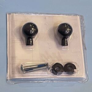 IKEA GRANHULT Bracket ,black 7 3/4”x4 3/4” , Door Cabinets Knobs